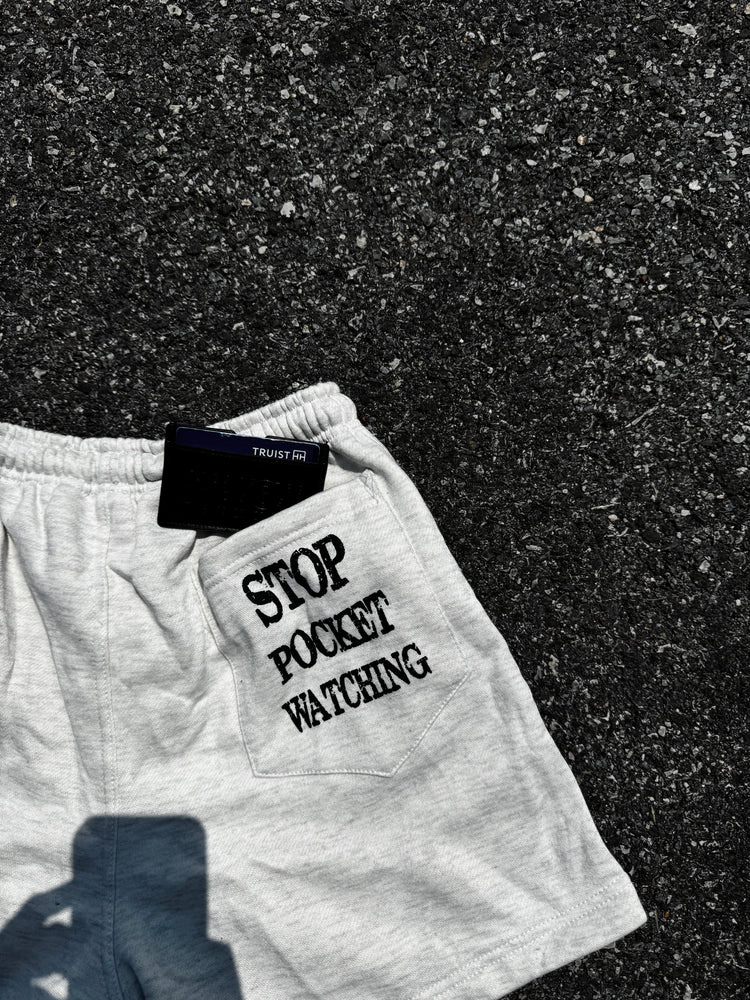 Stop pocket watching shorts