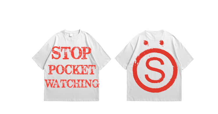 Stop pocket watching t shirt